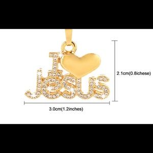 Necklace with Jesus pendant